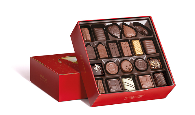 LE BALLOTIN DE CHOCOLATS ASSORTIS – 500 G | Jeff de Bruges