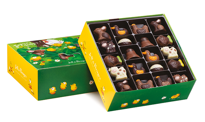 LE BALLOTIN DE CHOCOLATS ASSORTIS – 500 G | Jeff de Bruges